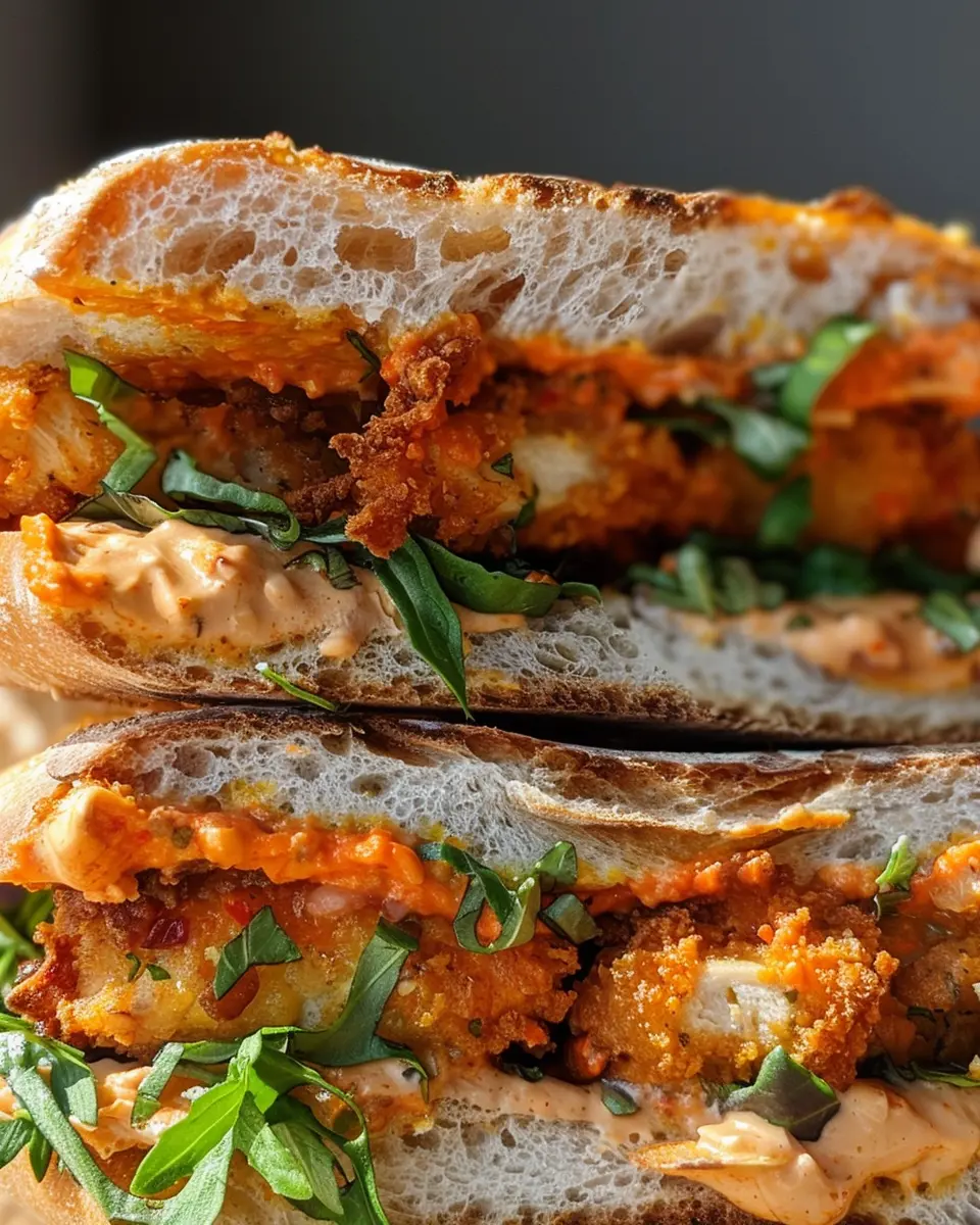 Crunchy Chicken Romesco Sandwich: A Delicious Twist on Comfort Food