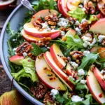 Autumn Harvest Honeycrisp Apple and Feta Salad