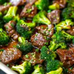 15-Minute Sheet Pan Beef and Broccoli