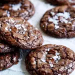 Salted Brownie Cookies