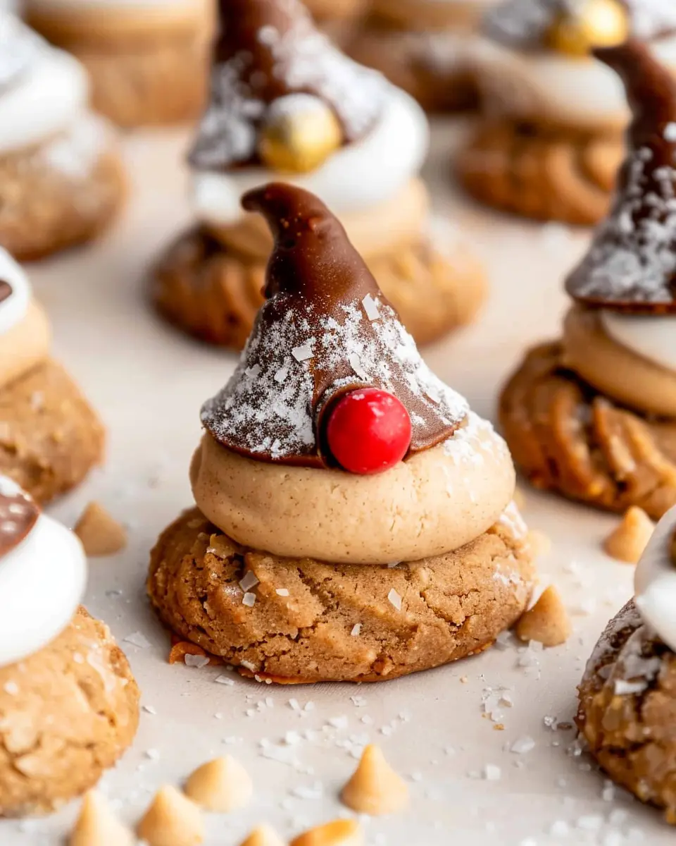 Peanut Butter Blossom Gnome Cookies: The Best Homemade Treats