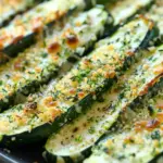 Baked Parmesan Zucchini