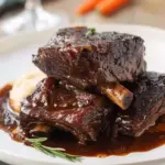 Pressure Cooker Red Wine–Braised Beef Short Ribs Recipe