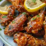 Hot Honey Lemon Pepper Wings
