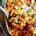 Vegetable pasta bake