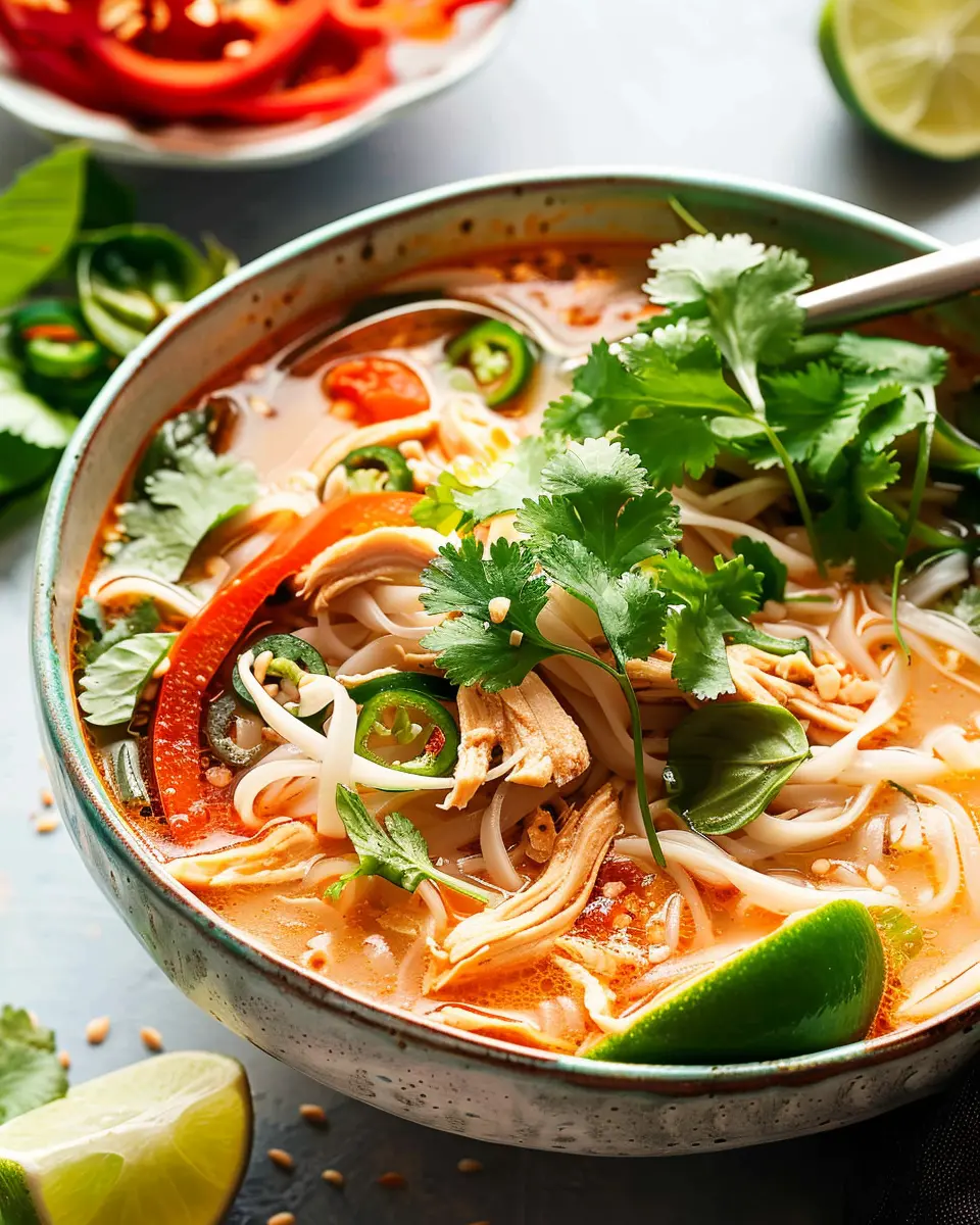Thai Chicken Noodle Soup: Easy Comfort Food for Cozy Nights