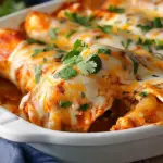 Cheesy Chicken & Chile Enchiladas