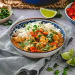 Coconut Chicken Rice Bowl
