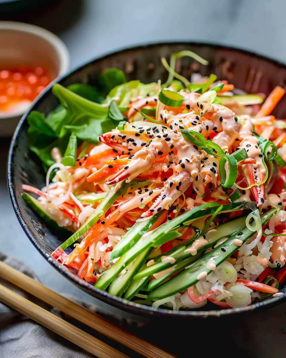 Japanese Crab Stick Salad: The Best Easy Recipe for Fresh Flavors