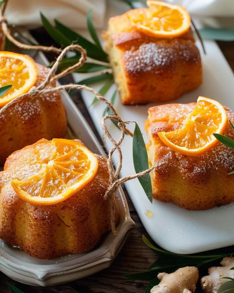 Orange Ginger Honey Cakes: Easy Recipes for Delicious Moments