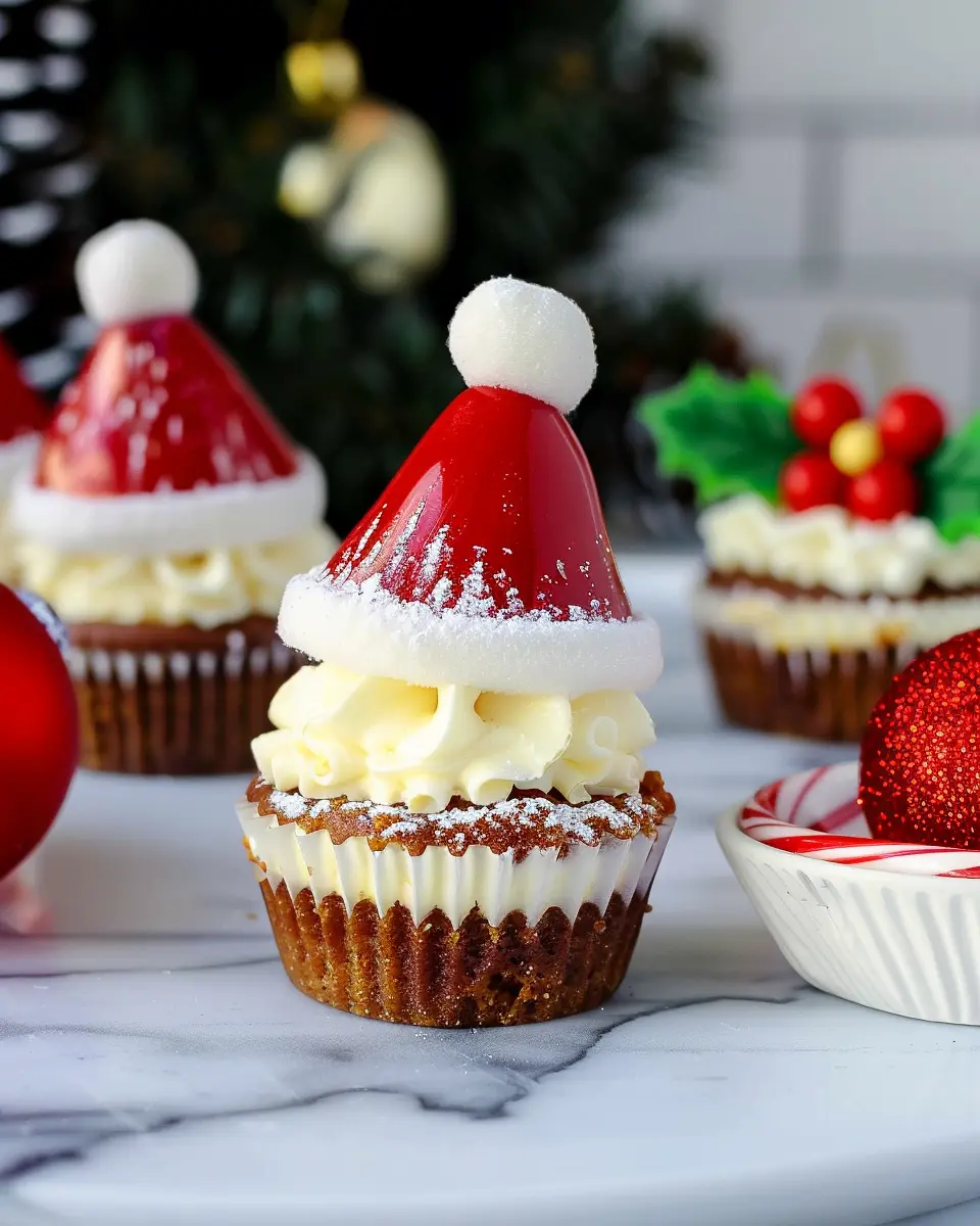 Santa Hat Mini Cheesecakes: Easy Festive Treats You’ll Love