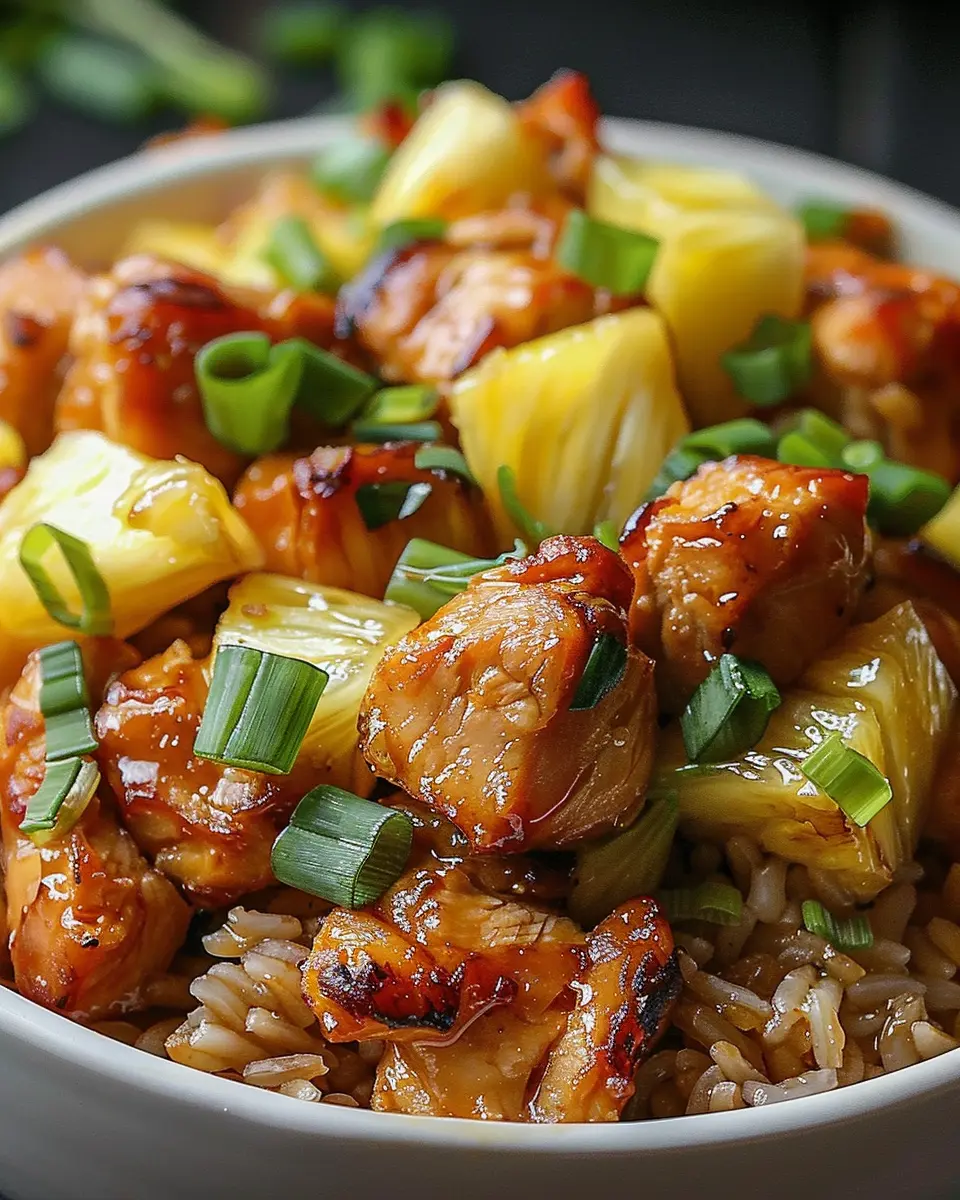Pineapple Chicken and Rice: A Juicy Recipe for Easy Family Dinners