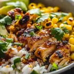 Street Corn Chicken Rice Bowl