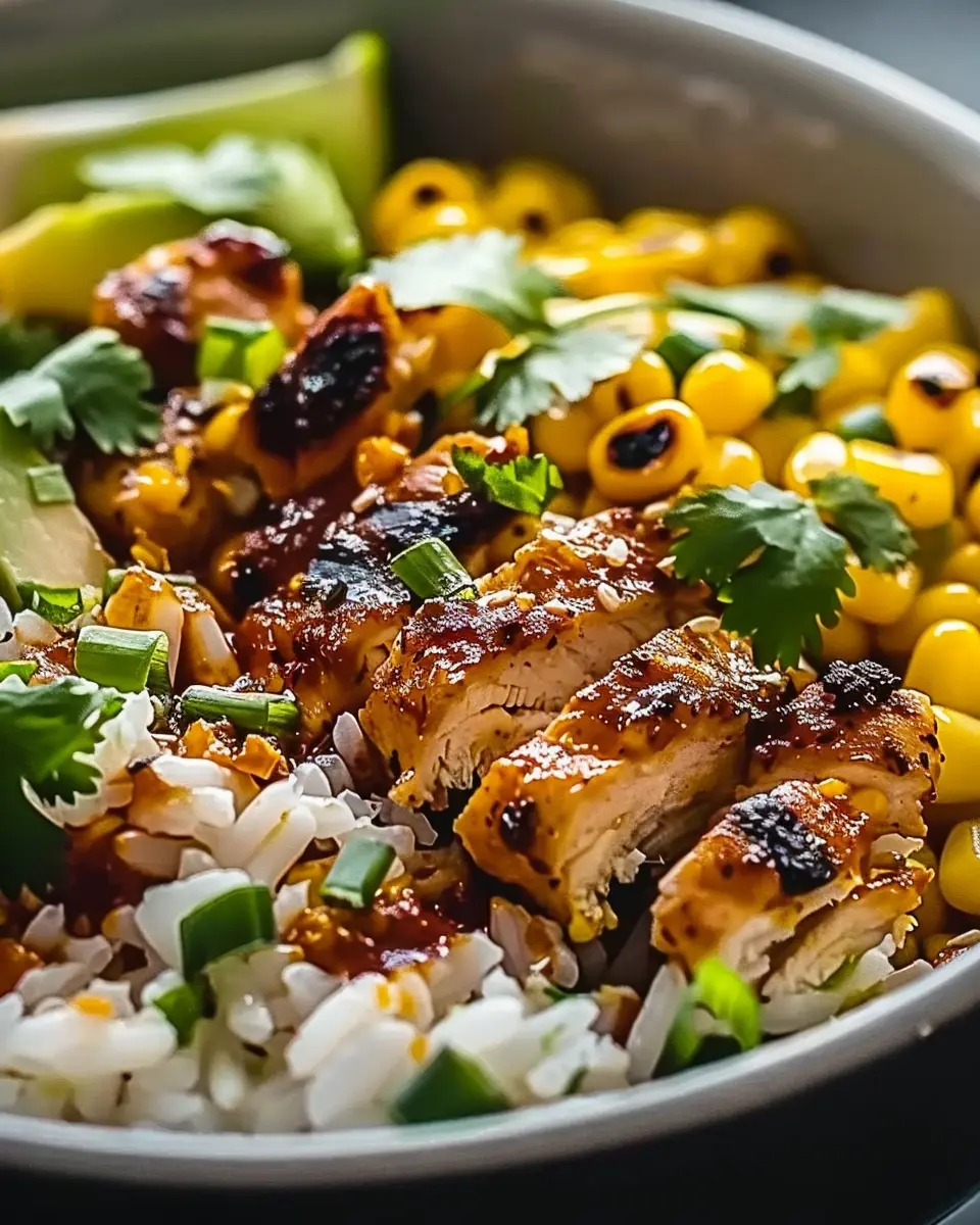 Street Corn Chicken Rice Bowl: The Best Easy Recipe to Make at Home