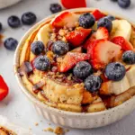 Baked Protein Pancake Bowl