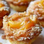 Easy Peach Pie Cruffins