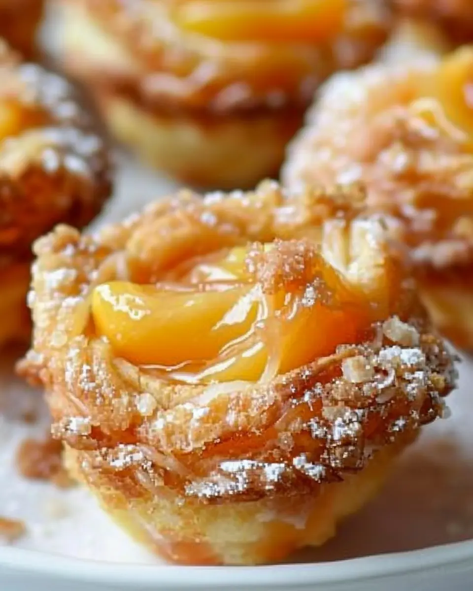 Easy Peach Pie Cruffins: A Delightful Twist on Homemade Treats