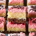Neapolitan Sugar Cookie Bars