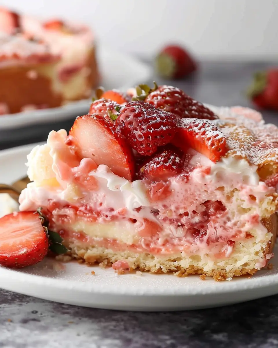 Strawberry Earthquake Cake: Easy Indulgence for Sweet Lovers