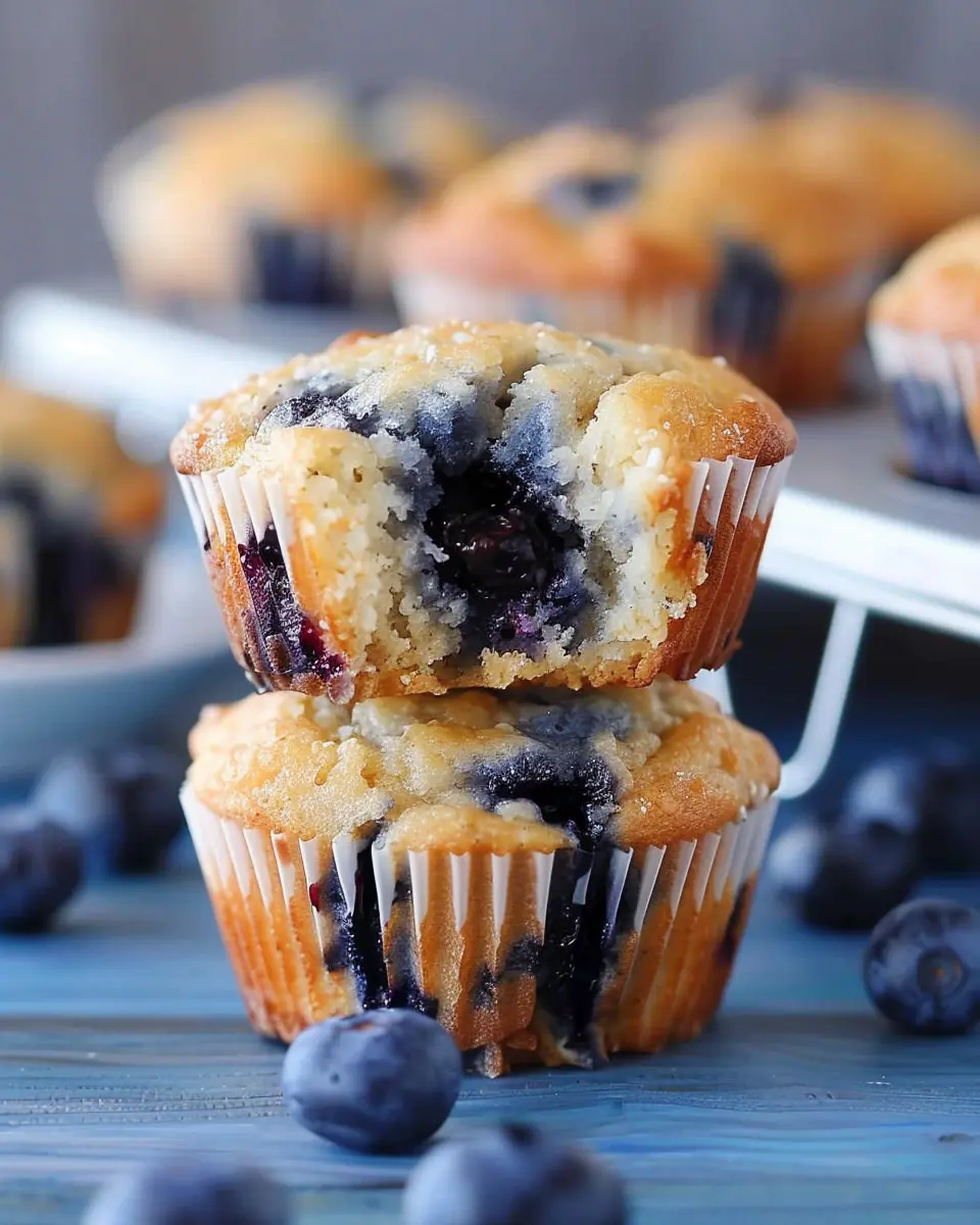 Healthier Blueberry Greek Yogurt Muffins for a Guilt-Free Treat