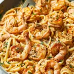 Creamy Cajun Shrimp Pasta