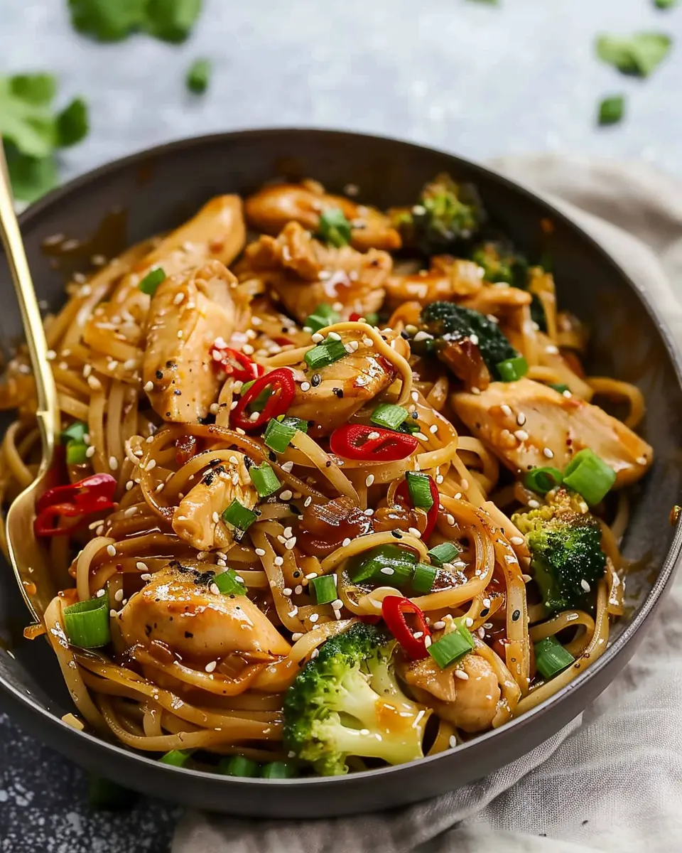 Teriyaki Chicken Noodles: Easy One Pot Stir Fry for Busy Nights