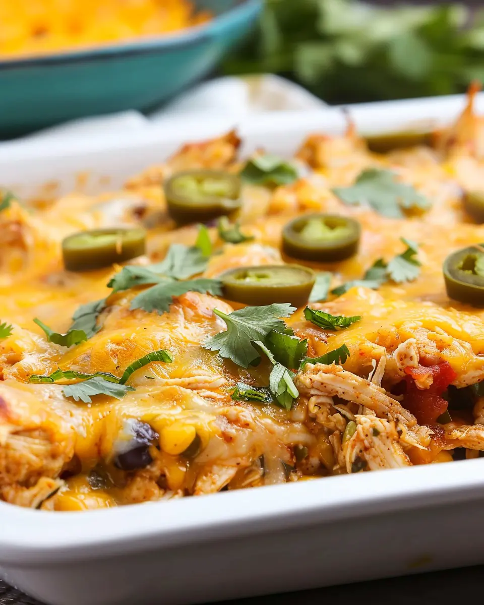 Chicken Burrito Casserole: Easy Delight for Homemade Comfort