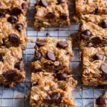 One Bowl Peanut Butter Banana Oatmeal Bars