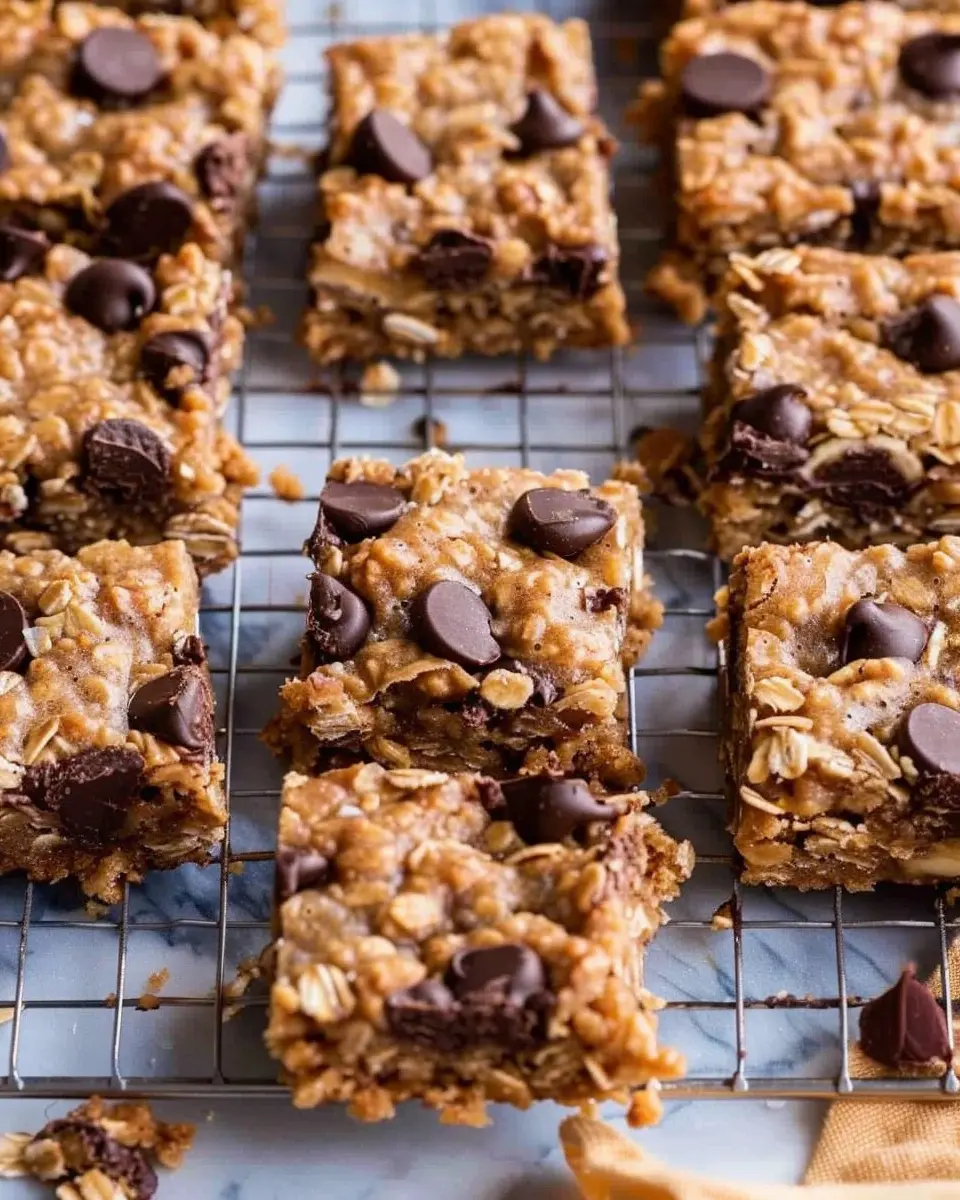 One Bowl Peanut Butter Banana Oatmeal Bars: Easy &amp; Delicious Treats