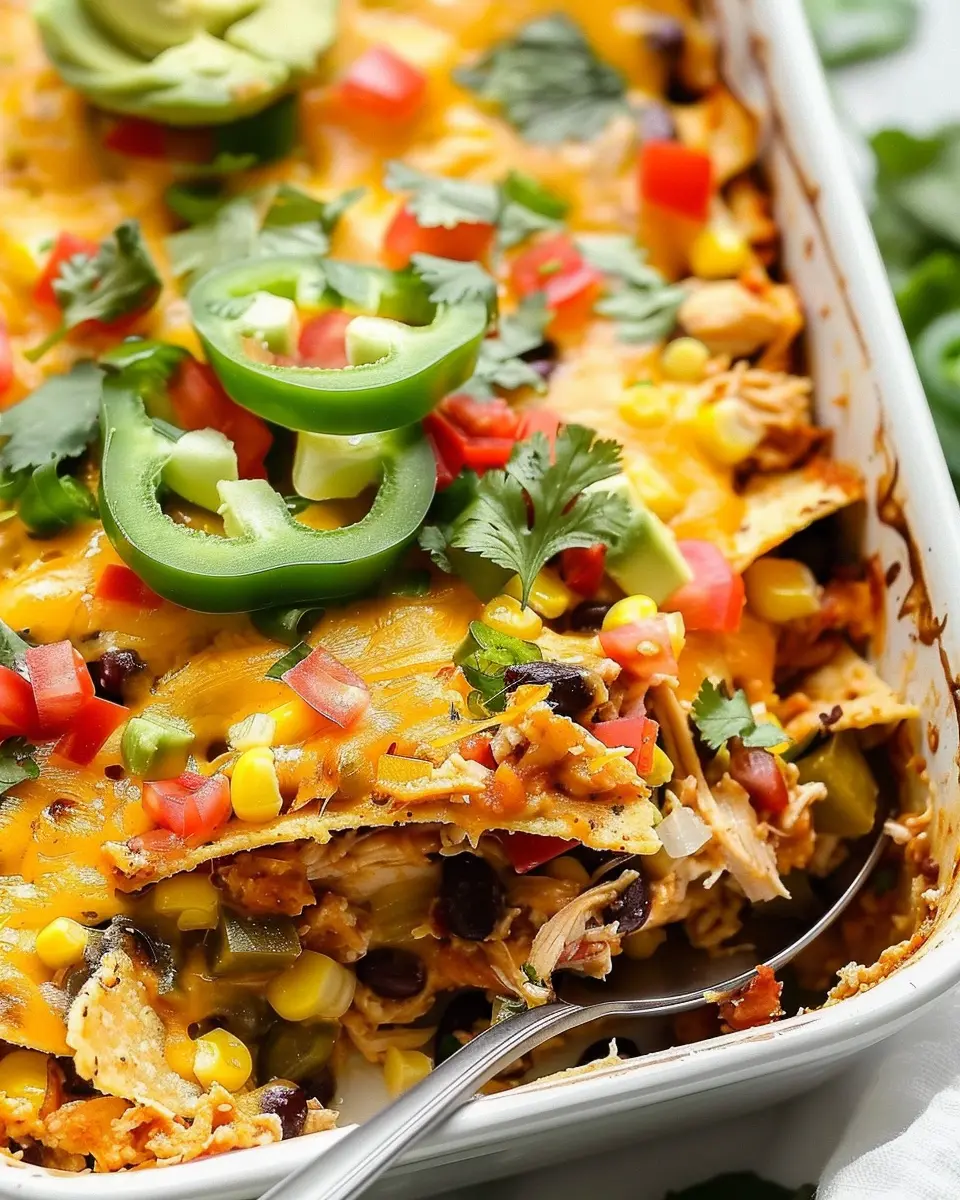 Easy Chicken Taco Casserole: A Comforting Family Favorite