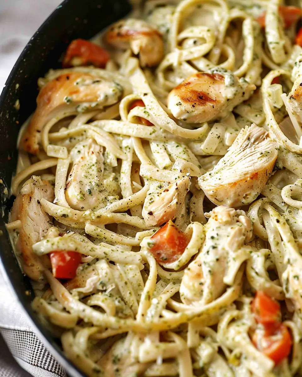 Creamy Chicken Pesto Pasta: Your Indulgent Weeknight Delight