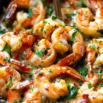 Tuscan Garlic Shrimp