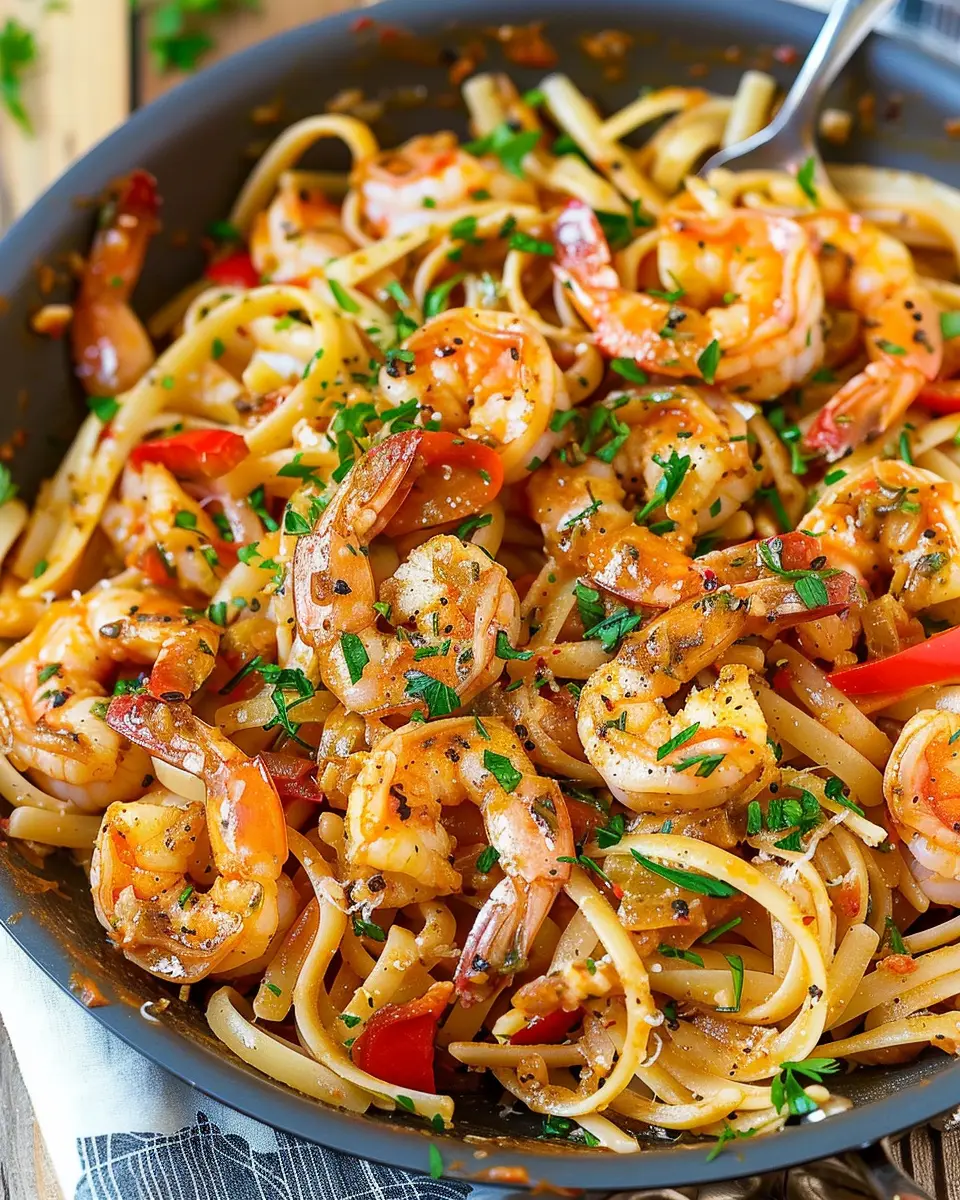 Cajun Shrimp Pasta: A Simple and Flavorful Home-Cooked Delight