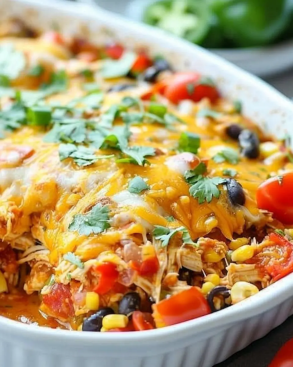 Baked Southwest Chicken Casserole: Easy Comfort Food for All