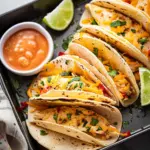 30 Minute Mini Baked Chicken Tacos
