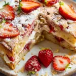 French Strawberry Cake