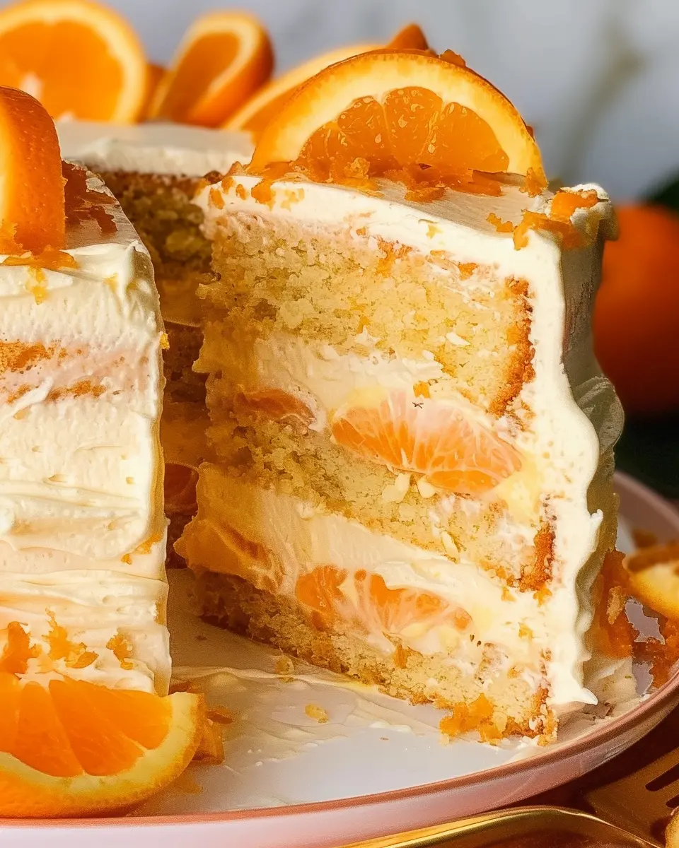 Orange Dreamsicle Cake: The Ultimate Indulgent Treat You’ll Love