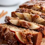 Moist Apple Cinnamon Loaf Cake