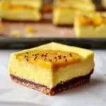 Vegan Mango Cheesecake Bars