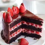 Chocolate Strawberry Cake