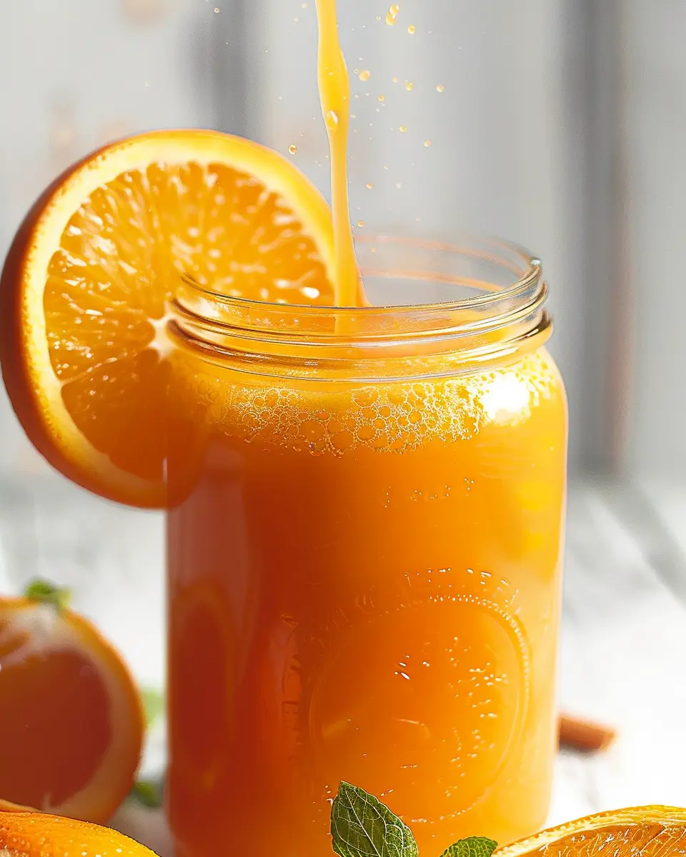 Super-Powered Orange Juice: The Best Energizing Morning Boost