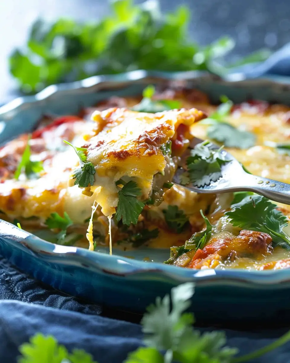 Chile Relleno Casserole: A Delicious Twist with Turkey Bacon and Chicken Ham