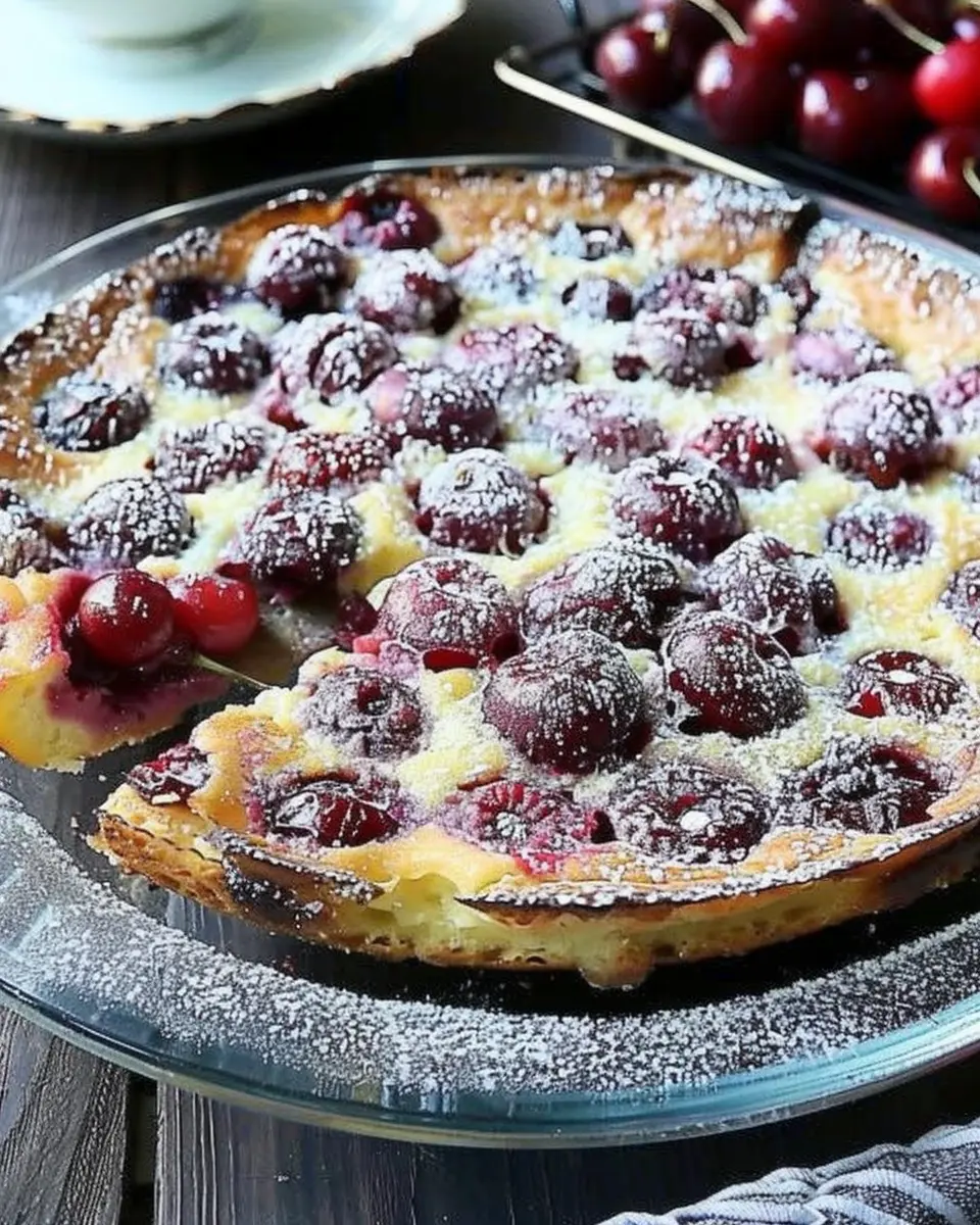 French Cherry Clafoutis: Easy and Indulgent Homemade Dessert