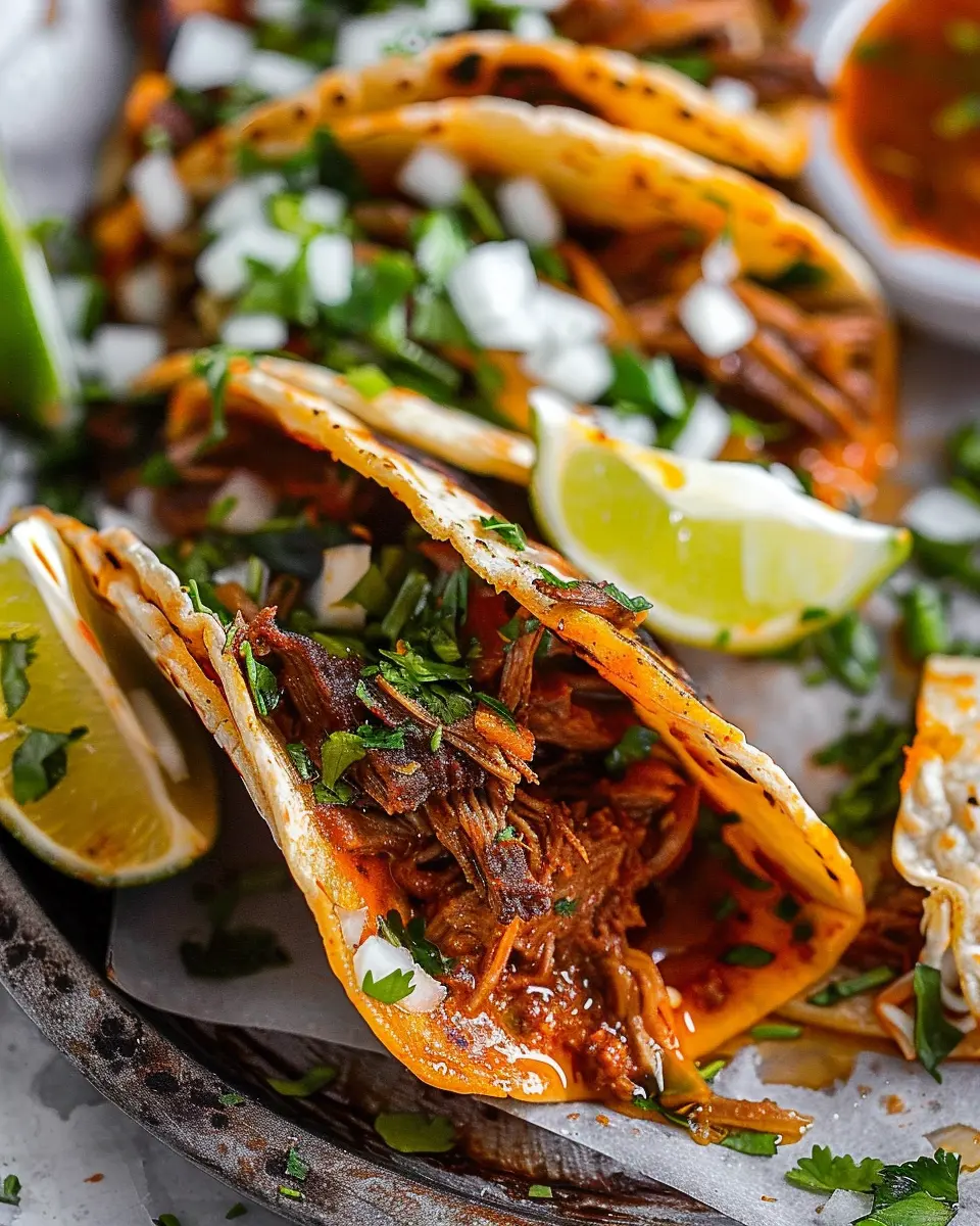 Authentic Slow Cooker Birria Tacos: A Flavorful Family Delight